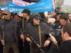Стрельба на митинге сторонников Бакиева