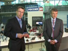 Греф в эфире оценил оборудование канала "Россия 24": это "рухлядь"