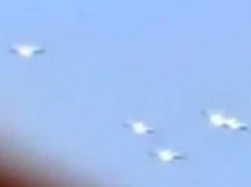 Стая НЛО над Мексикой