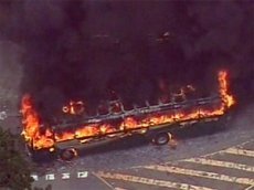 В Рио наркоторговцы сбили полицейский вертолет