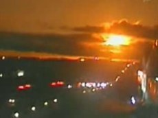 Жители африканского Йоханесбурга стали свидетелями падения крупного метеорита