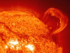 В NASA засняли вспышку на солнце