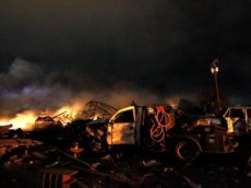 Взрыв на заводе в Техасе