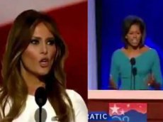 Жена Трампа украла предвыборную речь у жены Обамы