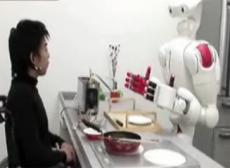 Японцы презентовали робота-домохозяйку