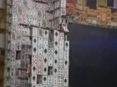 Новый рекорд Гиннеса — гигантский карточный домик