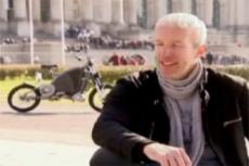 Супервелосипед развивает скорость до 80 км/час