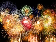 Кадры из эпицентра фейерверка