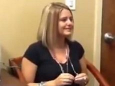 Глухая женщина благодаря имплантату впервые услышала голос сына