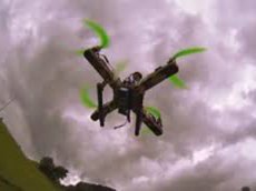 Любители собрали квадрокоптер из шоколада