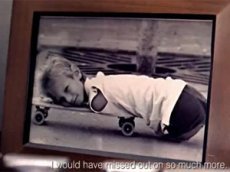 Человек без конечностей снялся в рекламе