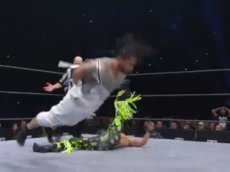 Показательное падение рестлера-гиганта стало вирусным