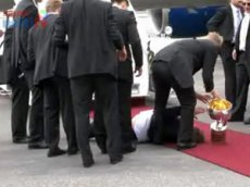 Финский тренер головой расплющил кубок мира по хоккею