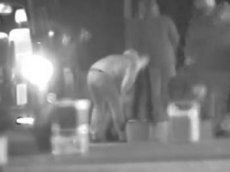 В Сети появилось видео побега Януковича из Межигорья