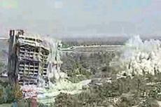 Взрыв небоскрёбов снимали даже из космоса