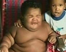 11-месячный чудо-малыш весит 30 килограммов!