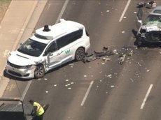 ДТП с участием автомобиля-беспилотника