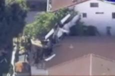 Самолет разбился в пригороде Лос-Анджелеса