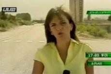 Грузинскую телекорреспондентку ранили во время прямого эфира