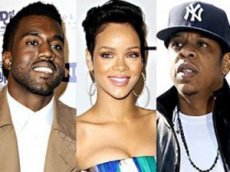 Рианна и Кэни Уэст спели для нового альбома Джей-Зи