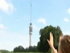 Падение телевизионной башни в Нидерландах