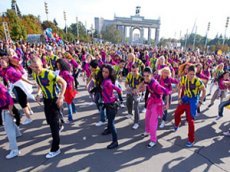 Танцевальный флешмоб PUMA