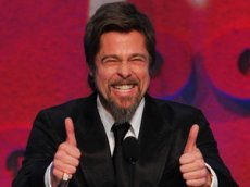 Брэд Питт и Анджелина Джоли на церемонии наград Гильдии Кинорежиссеров