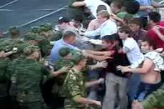 Женский футбол. Массовая потасовка после матча