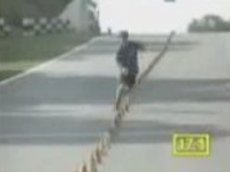 Змейка на скейте