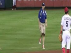 Победный танец бейсболиста