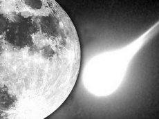 Метеорит устроил на Луне мощный взрыв