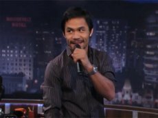 Лучший боксёр в мире спел песню на телешоу в США