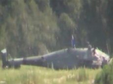 В Подмосковье разбился военный вертолет Ка-60 "Касатка"
