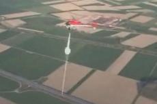 Испытан парашют Леонардо да Винчи