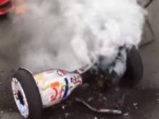 В Перми под ребенком взорвался гироскутер