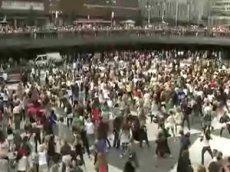 Флешмоб в честь Майкла Джексона