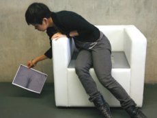 Японское ксерокс-кресло для автопортретов