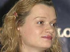 Хоркина спела о любви