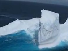 Айсберг размером с Францию надвигается на Новую Зеландию