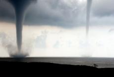 Торнадо в Бразилии глазами очевидца