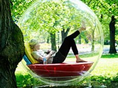 Дизайнеры изобрели прозрачный "дом-пузырь"