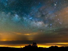 Северное сияние над Норвегией