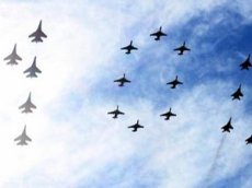 Репетиция авиашоу в Жуковском