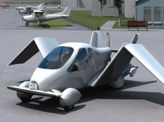 Начинается серийное производство гибрида самолета и автомобиля