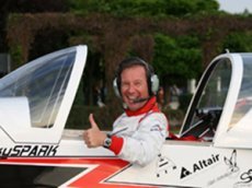 Электросамолет установил мировой рекорд