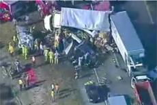 США. В аварии столкнулись 50 машин