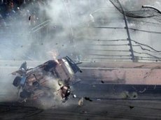 Во время аварии на гонках NASCAR пострадали зрители