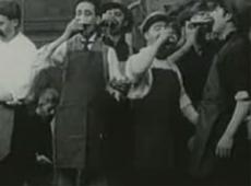 Первый ролик о вреде пьянства был создан в 1909 году!