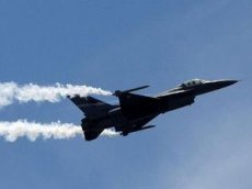 Охоту истребителя за беспилотником сняли на видео