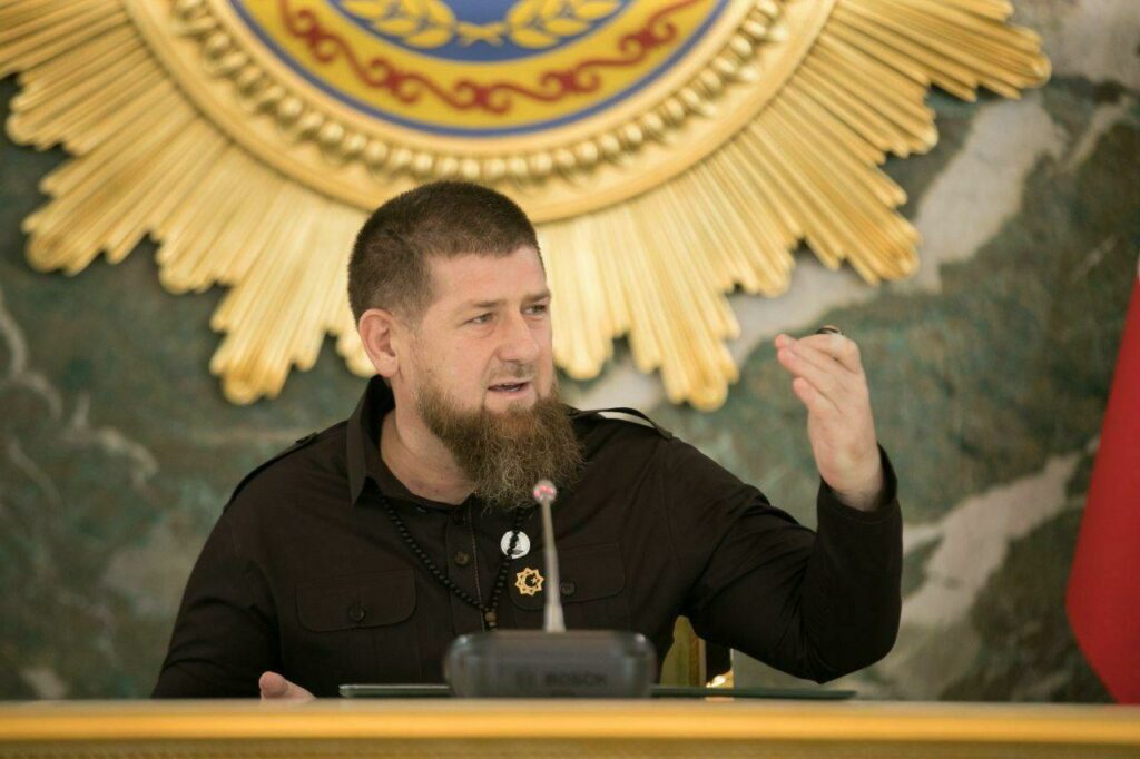Глава Чечни Рамзан Кадыров впервые появился на публике